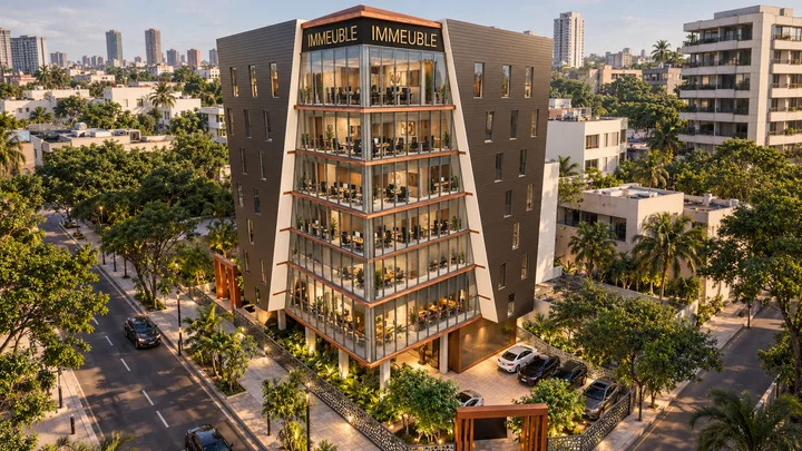 Immeuble de bureaux R+7