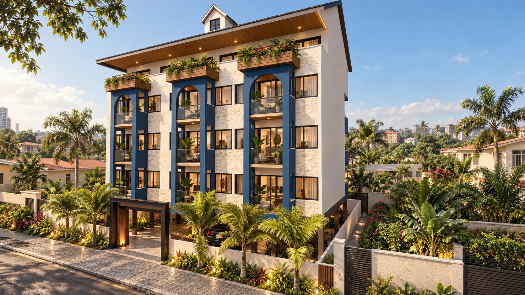 Immeuble d’appartements R+4