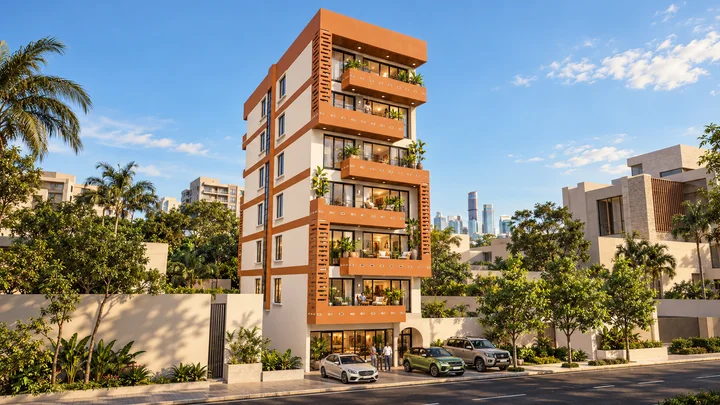 Immeuble d’appartements R+6 à Gombe