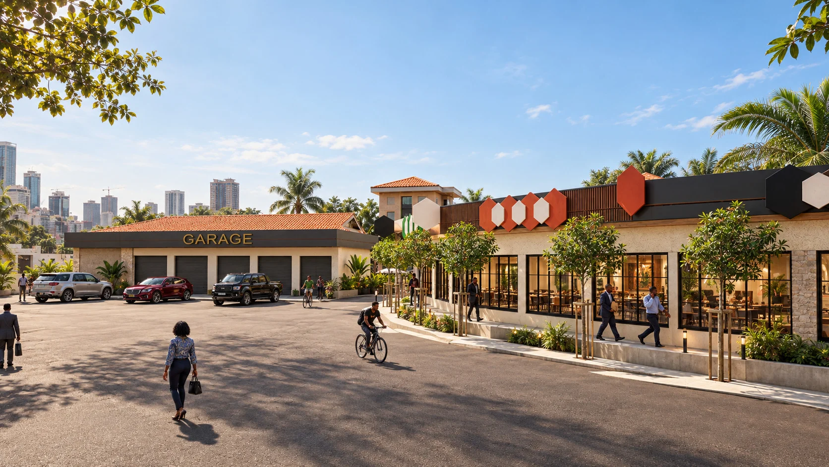 Rendus — Complexe sportif à Kinshasa — vue 5