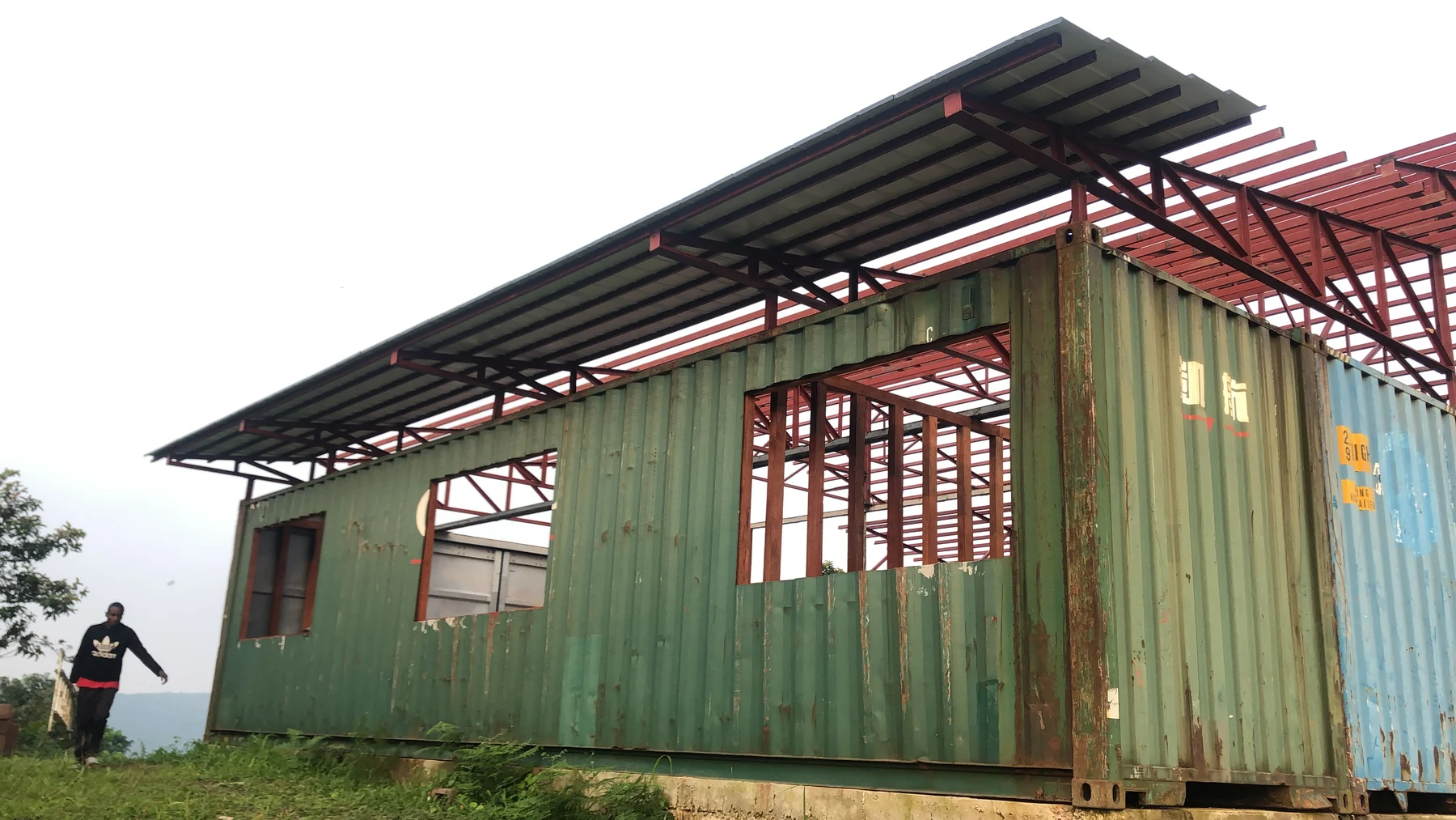 Chantier — Bâtiment Zipline — vue 2