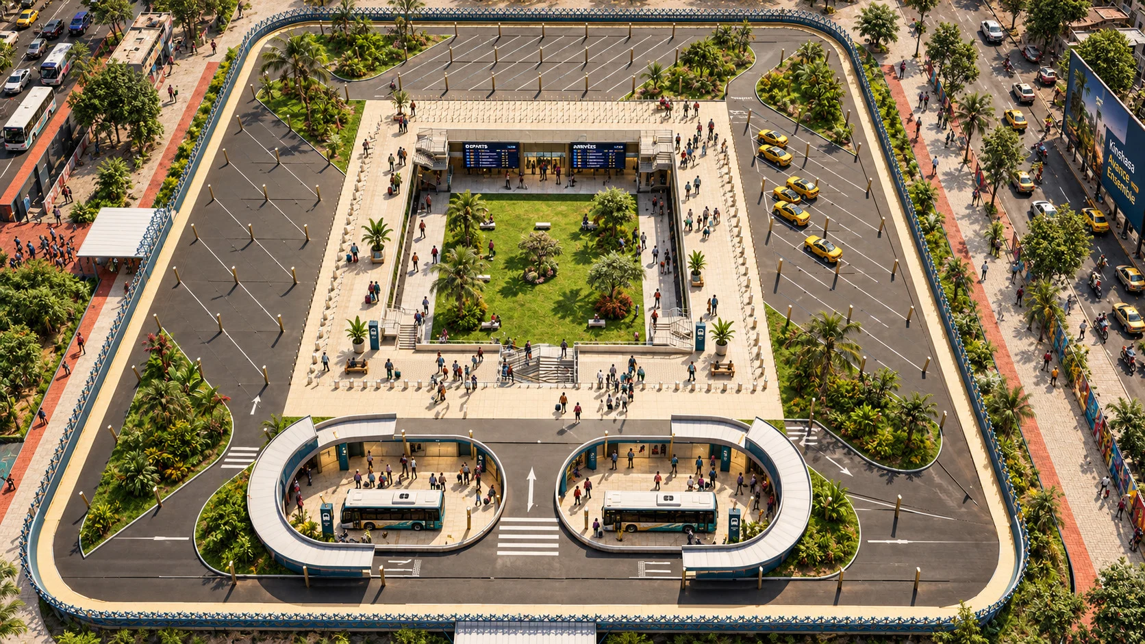Rendus — Gare routière — vue 4