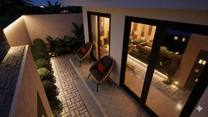 Villa écologique 10 × 10